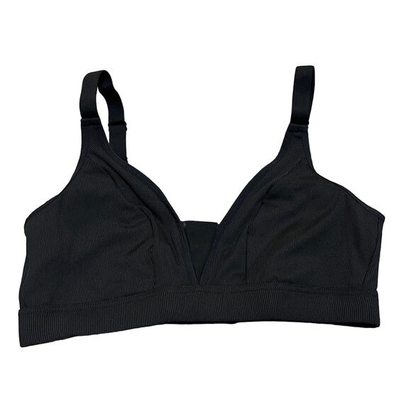 Snag Regular Ribbed Cup Bra Snag Size 4 in Black - Picture 1 of 6